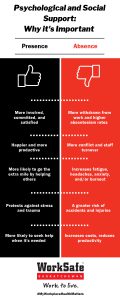 Psychological and Social Support Infographic