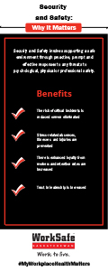 Security and safety infographic
