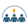 Social intelligence icon
