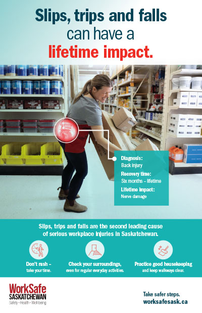 Slips, trips and falls can have a lifetime impact.